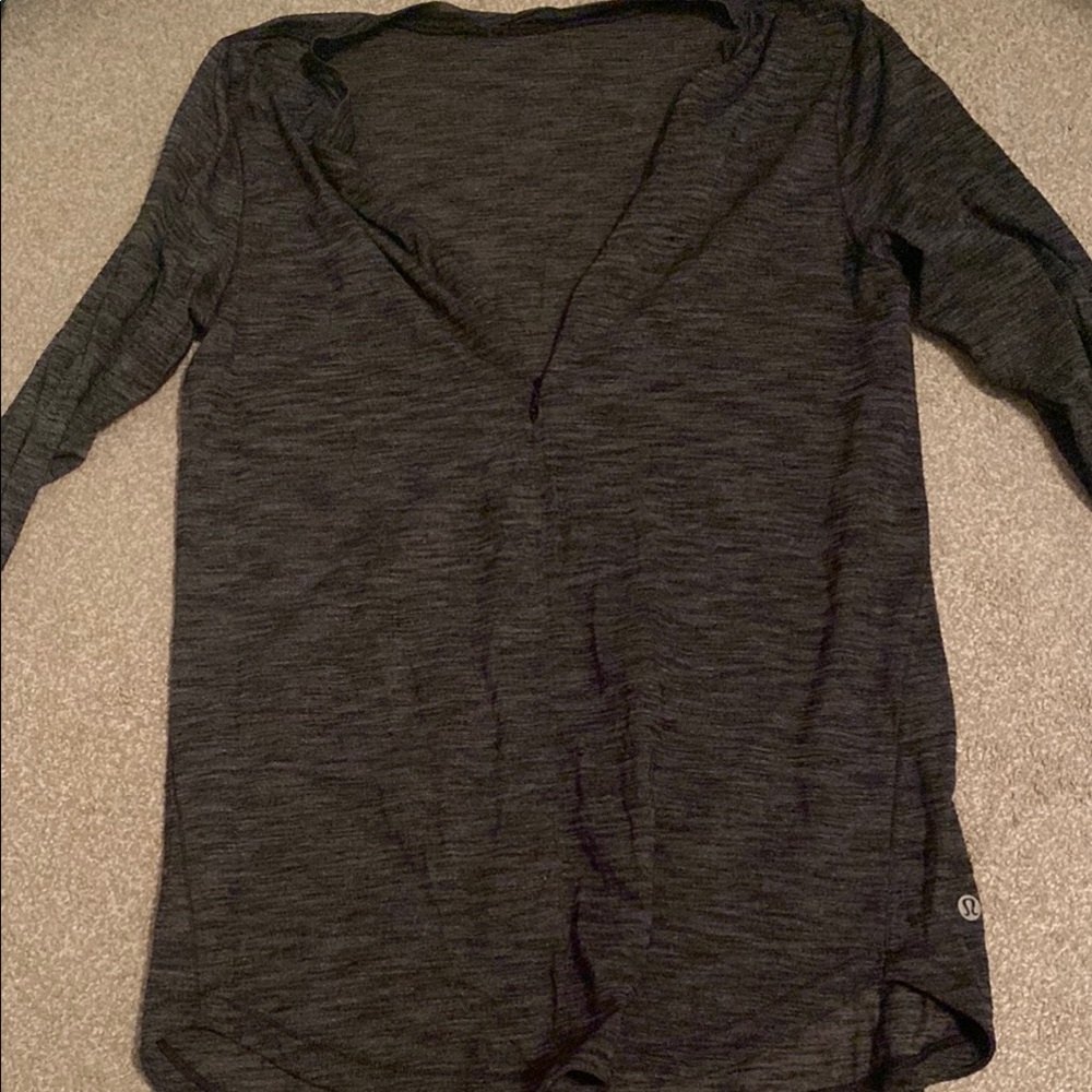 Lululemon Black Long Sleeve Top